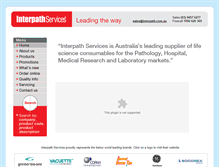 Tablet Screenshot of interpath.com.au